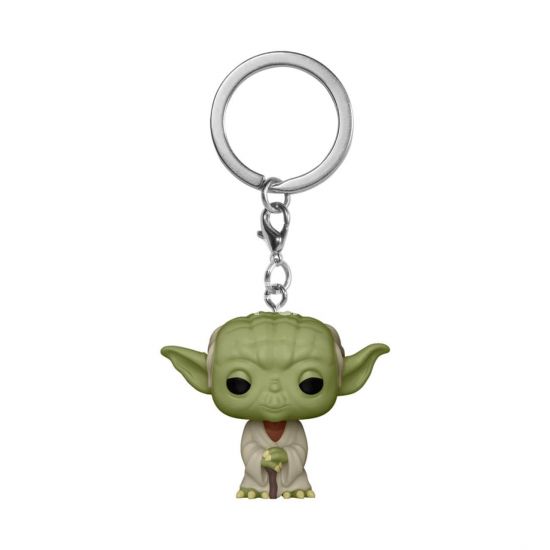 STAR WARS : YODA- POP FUNKO POCKET KEYCHAN 4 CM