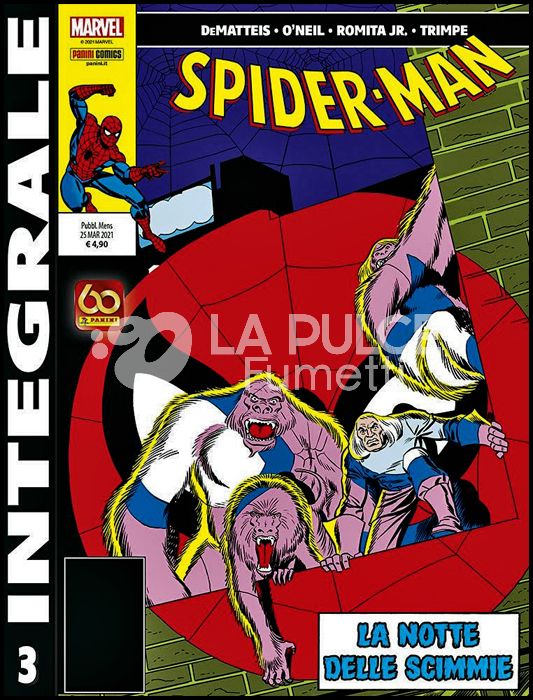 MARVEL INTEGRALE - SPIDER-MAN - J.M. DeMATTEIS #     3