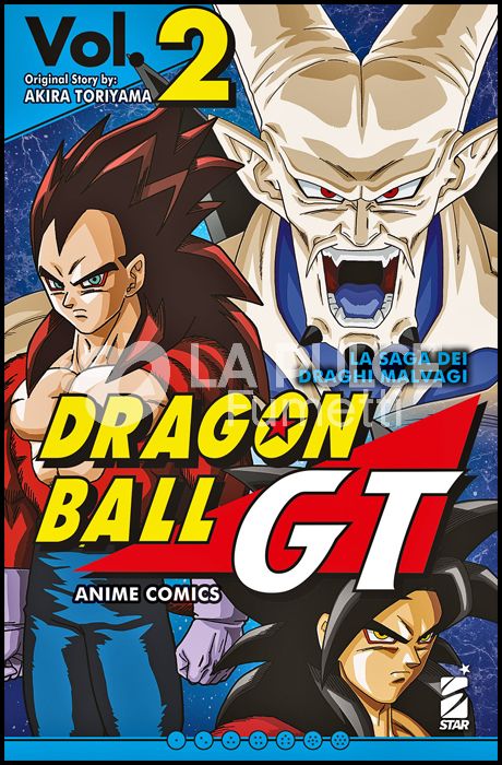 DRAGON BALL GT ANIME COMICS - LA SAGA DEI DRAGHI MALVAGI #     2