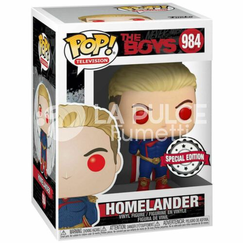 THE BOYS ; HOMELANDER  SPECIAL EDITION- VINYL FIGURE #  984 - POP FUNKO TELEVISION
