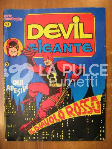 DEVIL GIGANTE #     1: IL DIAVOLO ROSSO + ADESIVO