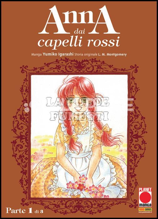 MANGA LOVE- ANNA DAI CAPELLI ROSSI NUOVA EDIZIONE 1/3 COMPLETA NUOVI