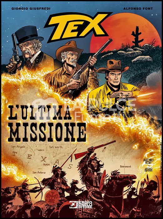 TEX STELLA D'ORO #    32 - TEX D'AUTORE ROMANZI A FUMETTI 12: L'ULTIMA MISSIONE