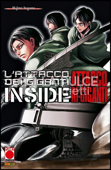 MANGA SHOCK #     1 - L'ATTACCO DEI GIGANTI - INSIDE: ATTACCO AI GIGANTI - 1A RISTAMPA