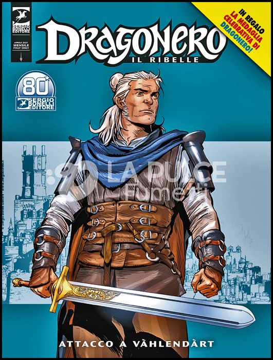 DRAGONERO #    95 - DRAGONERO IL RIBELLE 18 (DI 36): ATTACCO A VAHLENDART + MEDAGLIA DRAGONERO