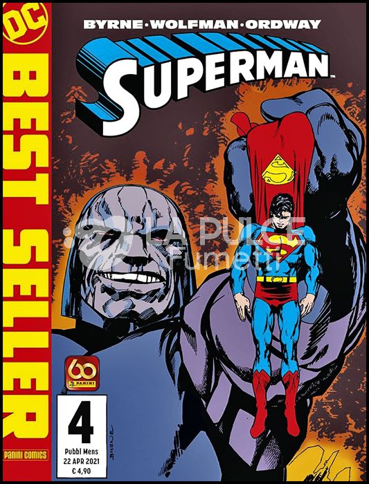 DC BEST SELLER NUOVA SERIE #     4 - SUPERMAN DI JOHN BYRNE 4