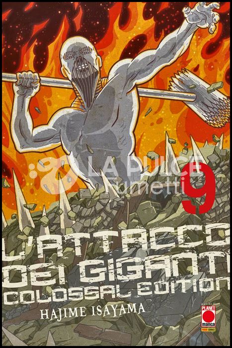 L'ATTACCO DEI GIGANTI - COLOSSAL EDITION #     9