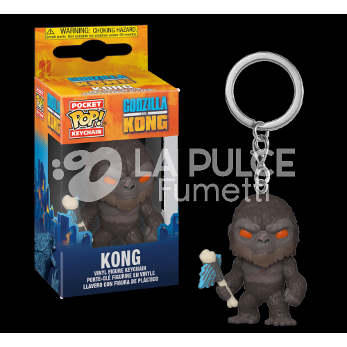 GODZILLA VS KONG: KONG- POP FUNKO POCKET KEYCHAN 4 CM
