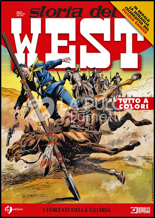 COLLANA WEST #    26 - STORIA DEL WEST 26: I FORZATI DELLA GLORIA + MEDAGLIA PICCOLO RANGER