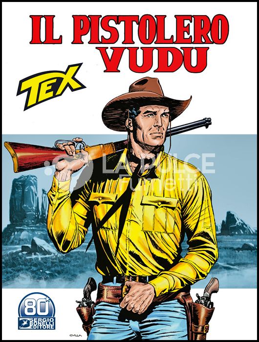 TEX GIGANTE #   726: IL PISTOLERO VUDU + MEDAGLIA KIT CARSON