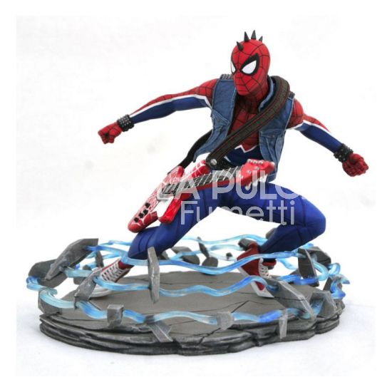 MARVEL GALLERY - SPIDER-MAN  PUNK GAMERVERSE PS4: SPIDER-MAN PVC DIORAMA 20 CM
