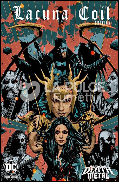 DC CROSSOVER #     9 - BATMAN: DEATH METAL 3 - VARIANT BAND EDITION - LACUNA COIL