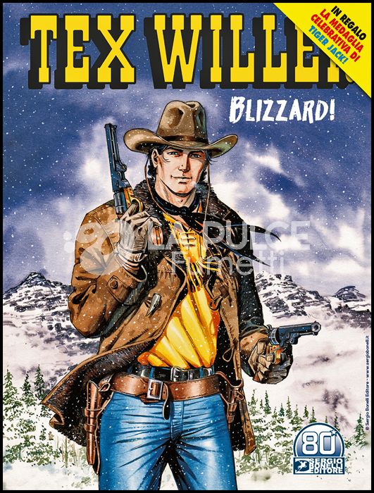 TEX WILLER #    30: BLIZZARD! + MEDAGLIA TIGER JACK