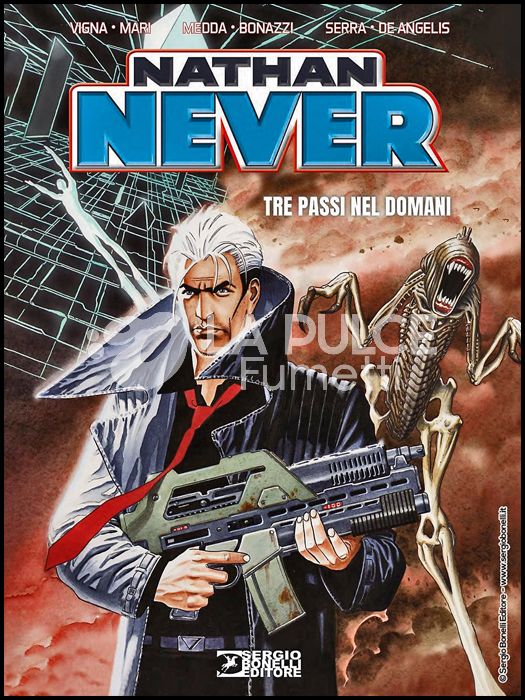 NATHAN NEVER: TRE PASSI NEL DOMANI - CARTONATO