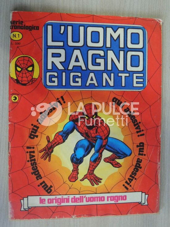 UOMO RAGNO GIGANTE #     1: LE ORIGINI DELL'UOMO RAGNO