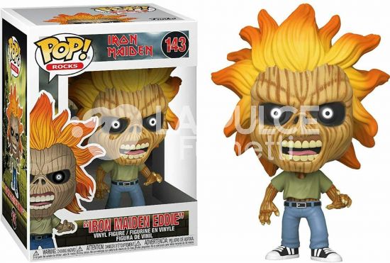IRON MAIDEN : VINYL FIGURE #   143 - POP ROCKS FUNKO