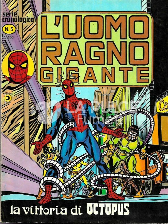 UOMO RAGNO GIGANTE #     5: LA VITTORIA DI OCTOPUS