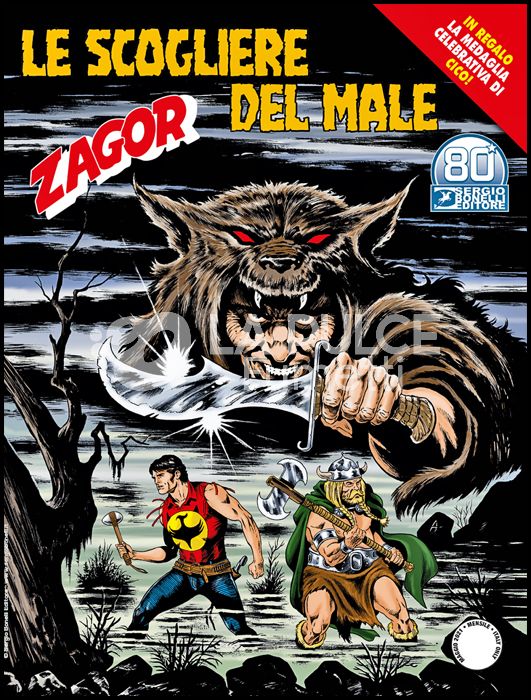 ZENITH #   721 - ZAGOR 670: LE SCOGLIERE DEL MALE + MEDAGLIA CICO