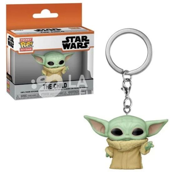 STAR WARS MANDALORIAN  : YODA CHILD- POP FUNKO POCKET KEYCHAN 4 CM