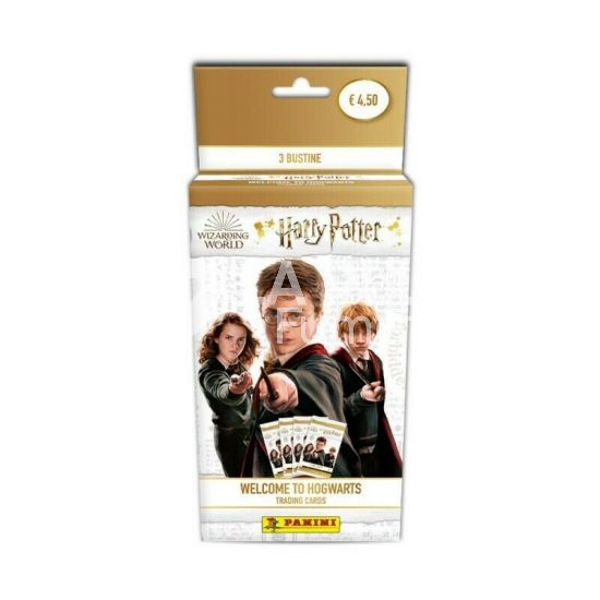HARRY POTTER : WELCOME TO HOGWARTS TRADING CARD  ( CONTIENE 3 PACCHETTI )