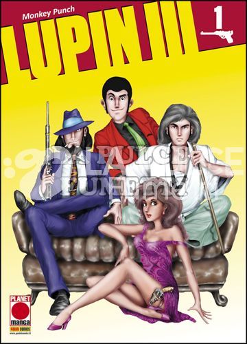 LUPIN III 1/15 NUOVI  1A SERIE COMPLETA