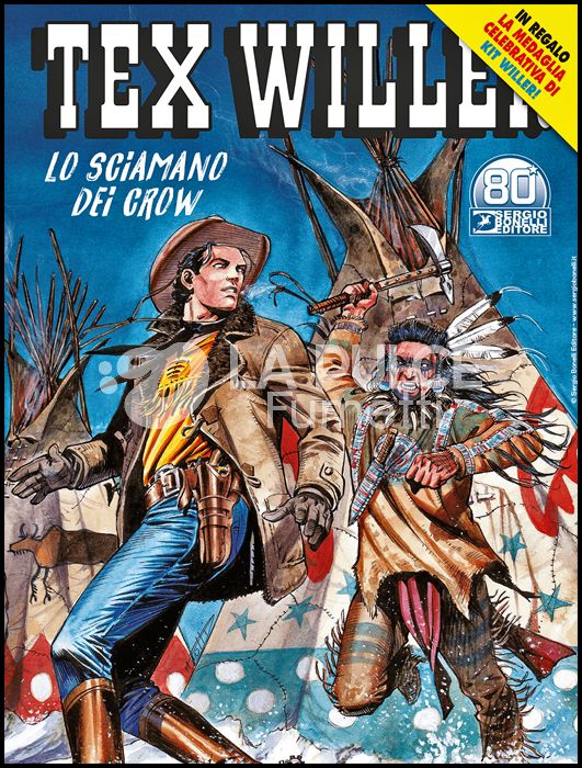 TEX WILLER #    31: LO SCIAMANO DEI CROW + MEDAGLIA KIT WILLER