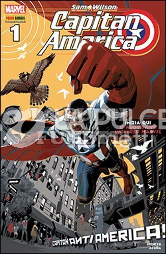 CAPITAN AMERICA 71/75 - SAM WILSON: CAPITAN AMERICA 1/5  NO POSTER