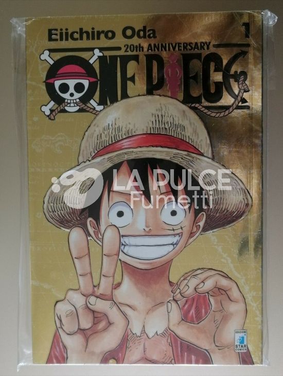 ONE PIECE 1 - 20TH ANNIVERSARY LIMITED EDITION - GOLD LUCCA COMICS
