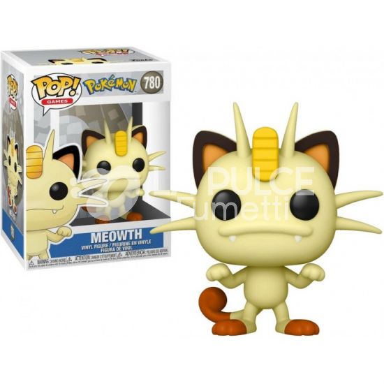 POKEMON : MEOWTH VINYL FIGURE #  780- POP FUNKO GAMES