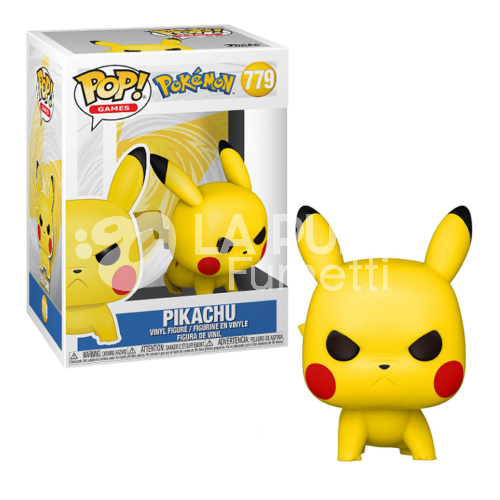 POKEMON : PIKACHU VINYL FIGURE #  779- POP FUNKO GAMES