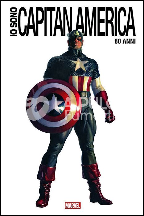 IO SONO CAPITAN AMERICA - 80 ANNI - ANNIVERSARY EDITION