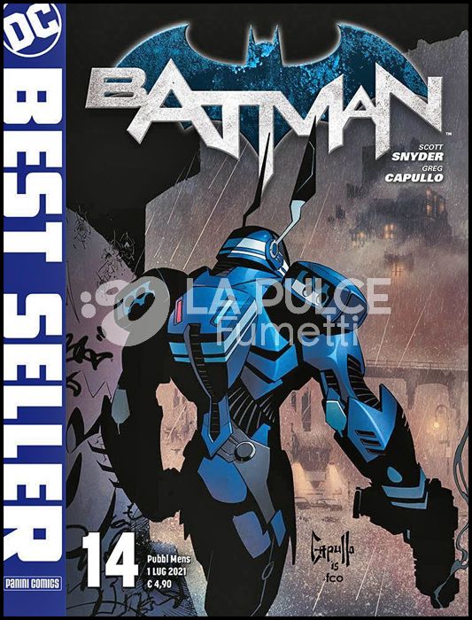 DC BEST SELLER #    14 - BATMAN DI SCOTT SNYDER & GREG CAPULLO 14