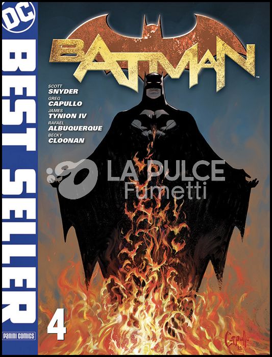 DC BEST SELLER #     4 - BATMAN di SCOTT SNYDER & GREG CAPULLO 4 - 1A RISTAMPA