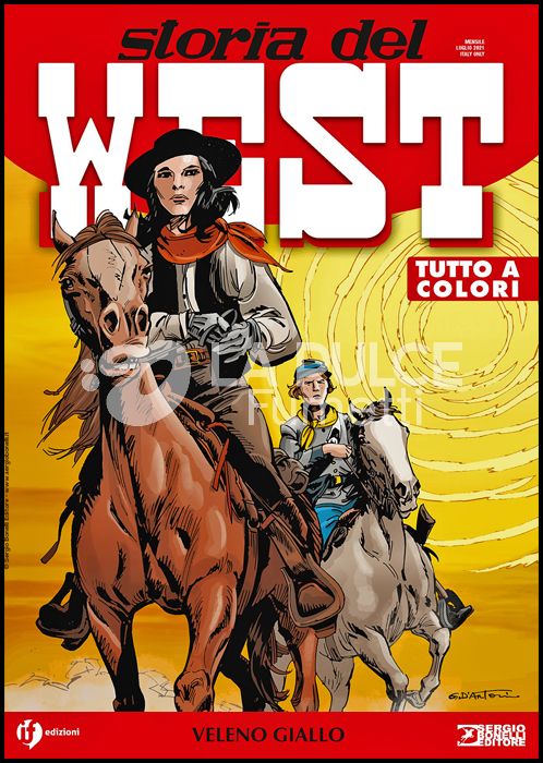 COLLANA WEST #    28 - STORIA DEL WEST 28: VELENO GIALLO