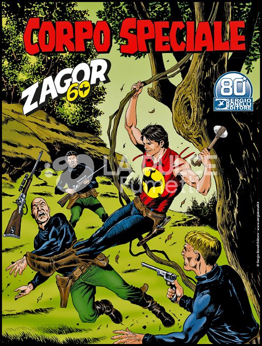 ZENITH #   722 - ZAGOR 671: CORPO SPECIALE + RISTAMPA DEL PRIMO ALBO A STRISCIA