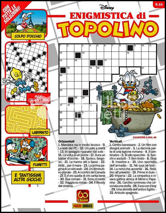 ENIGMISTICA DI TOPOLINO # 46