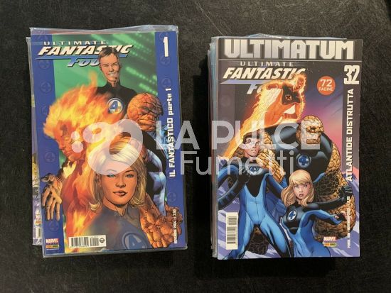 ULTIMATE FANTASTIC FOUR 1/32 N 5 E 13 CON GADGET COMPLETA