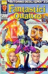 FANTASTICI QUATTRO #   200 VARIANT + poster