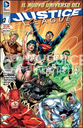 JUSTICE LEAGUE 1/12 NUOVI + COFANETTO ANNO UNO