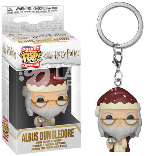 HARRY POTTER: ALBUS DUMBLEDORE SILENTE POP FUNKO POCKET KEYCHAN 4 CM