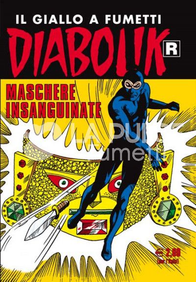 DIABOLIK RISTAMPA #   580: MASCHERE INSANGUINATE