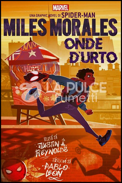 MARVEL YOUNG ADULT ORIGINAL GRAPHIC NOVEL OGN - MILES MORALES: ONDE D'URTO - UNA GRAPHIC NOVEL DI SPIDER-MAN