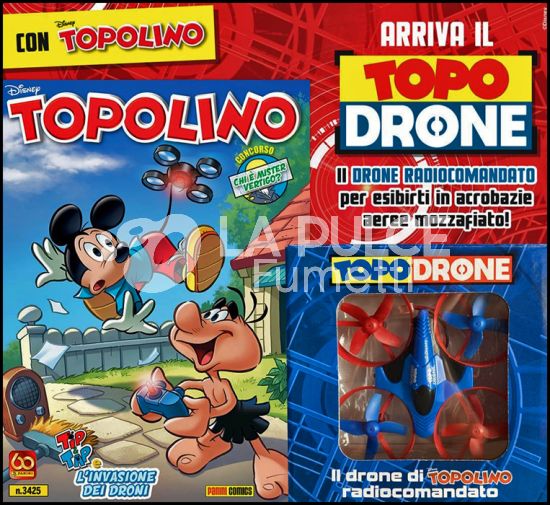 TOPOLINO LIBRETTO #  3425 + TOPODRONE 1