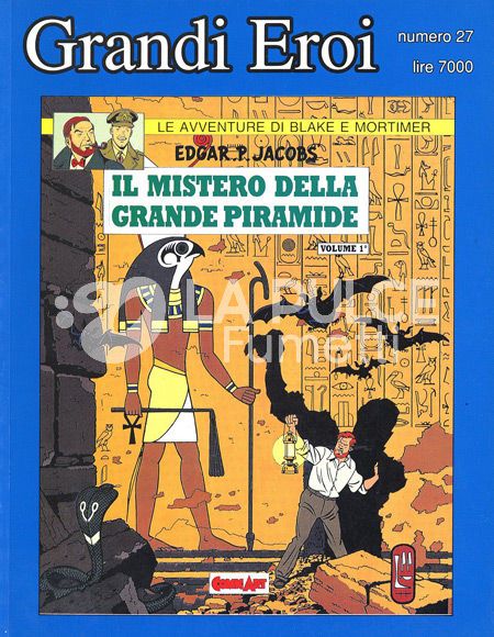 GRANDI EROI  27 BROSSURATO - BLAKE E MORTIMER IL MISTERO DELLA GRANDE PIRAMIDE I