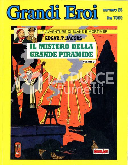 GRANDI EROI  28 BROSSURATO - BLAKE E MORTIMER IL MISTERO DELLA GRANDE PIRAMIDE II