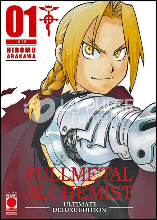 FULLMETAL ALCHEMIST ULTIMATE DELUXE EDITION  1/18 NUOVI