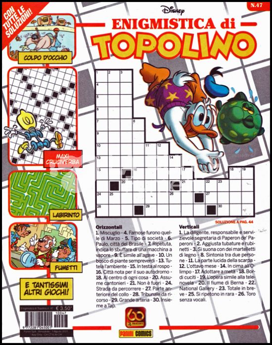 ENIGMISTICA DI TOPOLINO # 47