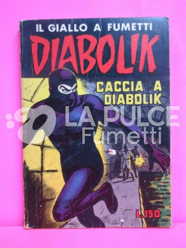 DIABOLIK ORIGINALE 2A SERIE #    17: CACCIA A DIABOLIK