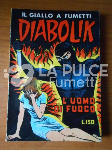 DIABOLIK ORIGINALE 2A SERIE #    18: L'UOMO DI FUOCO