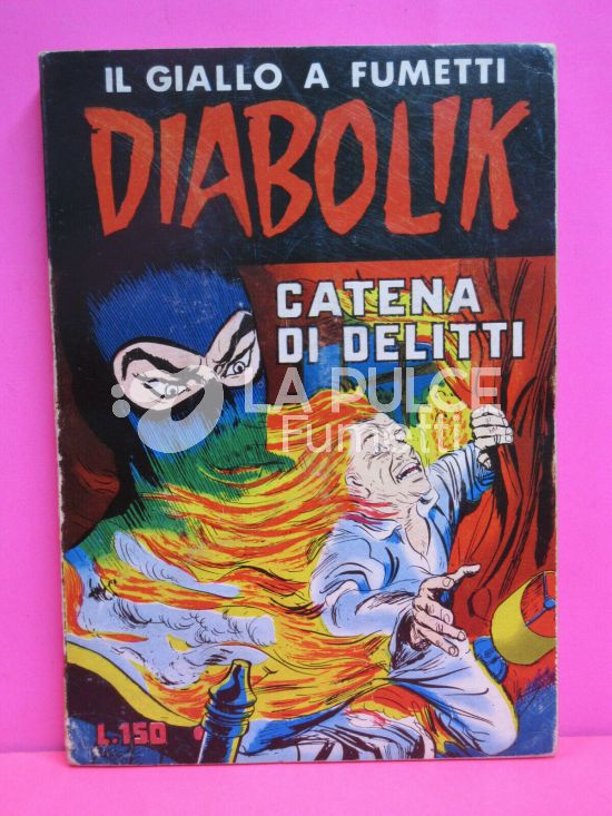 DIABOLIK ORIGINALE 2A SERIE #    26: CATENA DI DELITTI